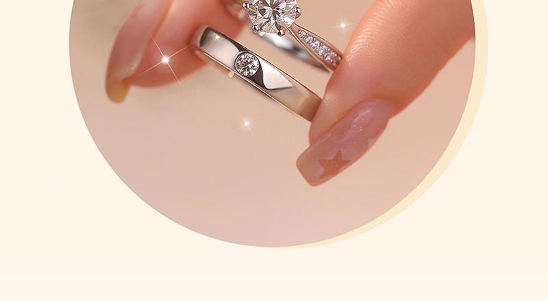 Product Introduction of OLTA Beautiful Design Ring,  Fashion, Adjustable Size, Multiple Styles Available, Suitable for Birthday and Wedding Gifts, Ring Opening 18