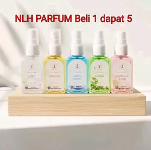 Parfum NLH 30 ml 5 Botol Varian Aroma Harum Segar Alami Wangi