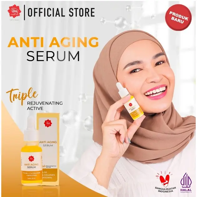 Viva Serum Wajah 20ml-Peelin Serum/Anti Aging Serum/White Glowing Serum 3
