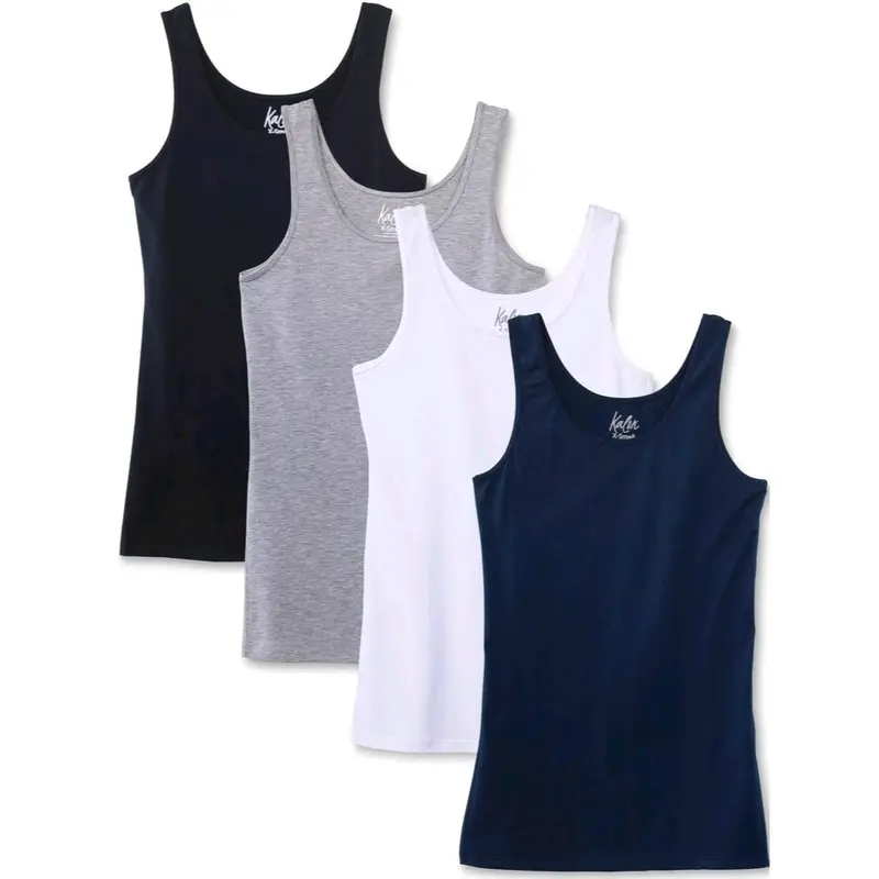 Paket Isi 2 Pcs Kaos Dalam Singlet Pria Dewasa Bahan Cotton Santai 1