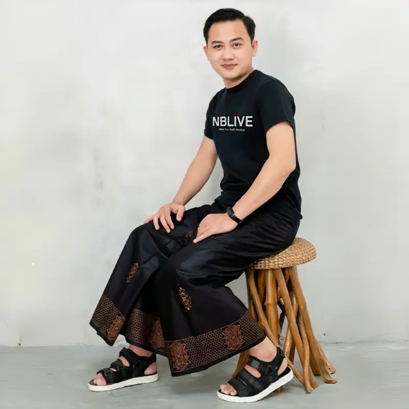 Sarung Batik Sarang Tawon Rayon Super Dewasa Goyor 6