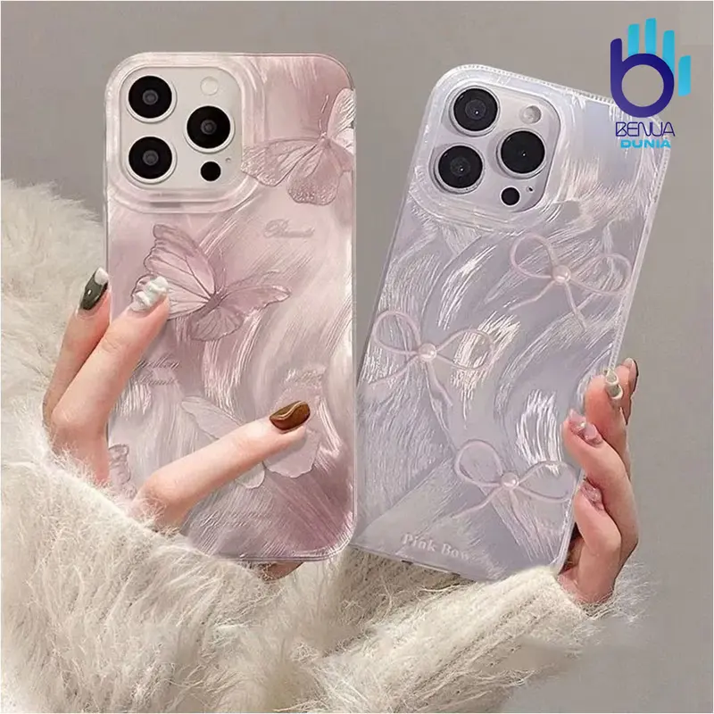 SS1007 Case Casing Gradasi Butterfly dan Pita Mutiara Compatible For Y01 Y02 Y02T Y02S Y03 Y12 Y12S Y15 Y15S Y17 Y17S Y18 Y20 Y21 Y21A Y21T Y22 Y27 Y27S Y30 Y35 Y35+ Y36 Y38 Y50 Y71 Y81 Y81C Y91 Y91C Y93 Y95 Y100 Y200 Y200E 4G 5G Silikon Softcase BD 0
