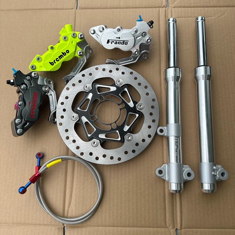 Combo 5 Món NHP79 Phuột Phay Drag Hạ Sẵn + Heo Fando 1:1 + Bát CNC + Đĩa Winner + Dây Dầu Morin Màu Ngẫu Nhiên Gắn Cho Sirius