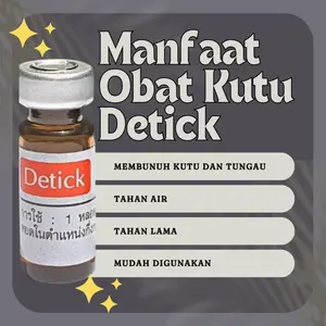 detick obat kutu kucing 3ml pembasi kutu anjing kucing 3 ml