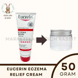 Eucerin Eczema Relief Cream Body Lotion Penghilang Gatal Share in Jar 50 gram