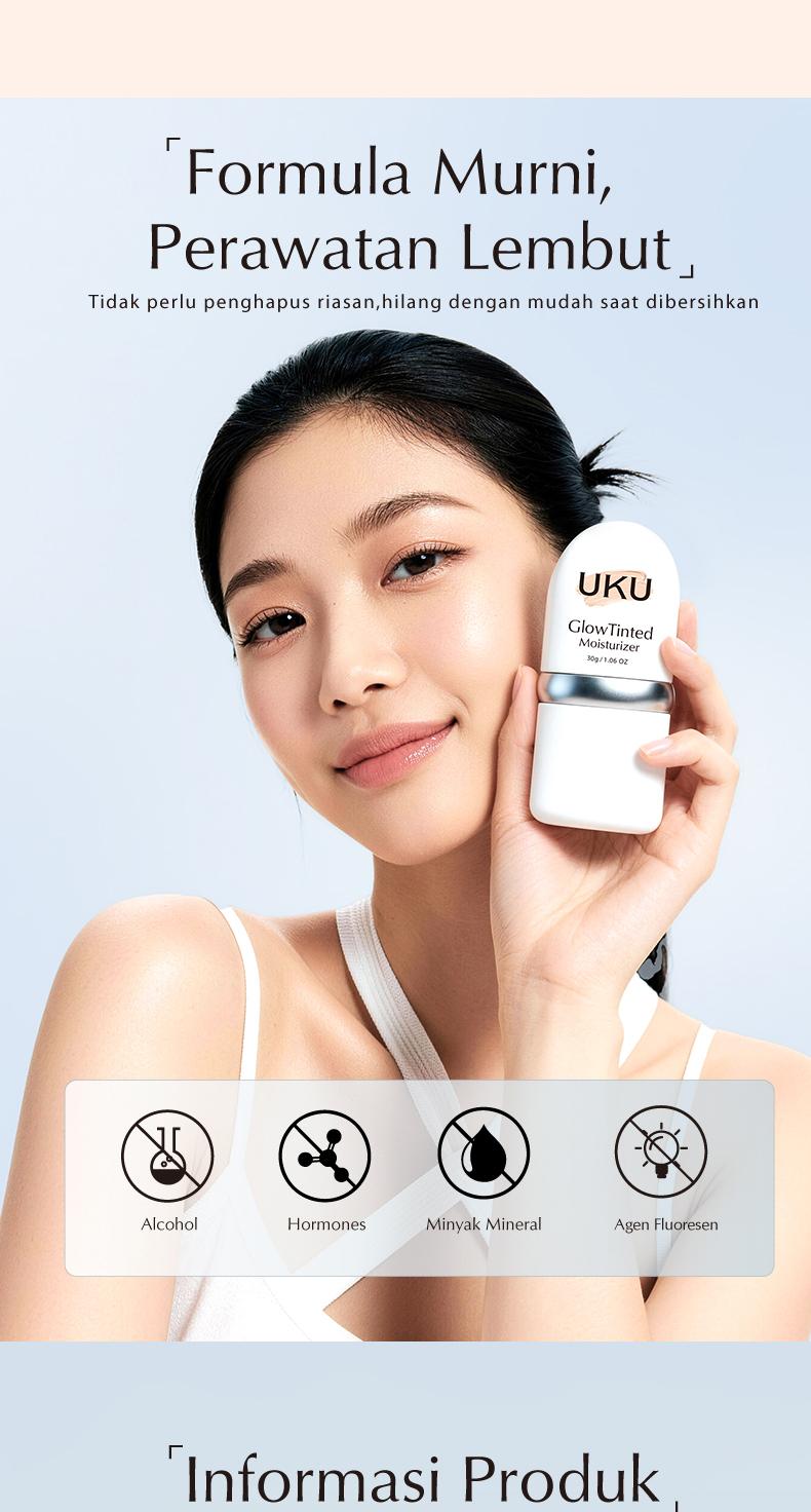 【BPOM】UKU BB Cream 6-in-1 Mencerahkan dengan Niacinamide Retinol Ekstrak Ginseng | Waterproof Tahan Lama Seharian Melembabkan Menutupi Noda Primer Wajah 30g 【BPOM】UKU BB Cream 6-in-1 Mencerahkan dengan Niacinamide Retinol Ekstrak Ginseng | Waterproof Tahan Lama Seharian Melembabkan Menutupi Noda Primer Wajah 30g