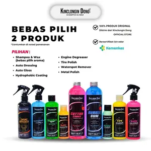 Paket bebas pilih 2 macam produk Kinclongin Dong || Cantumkan pada notes pemesanan