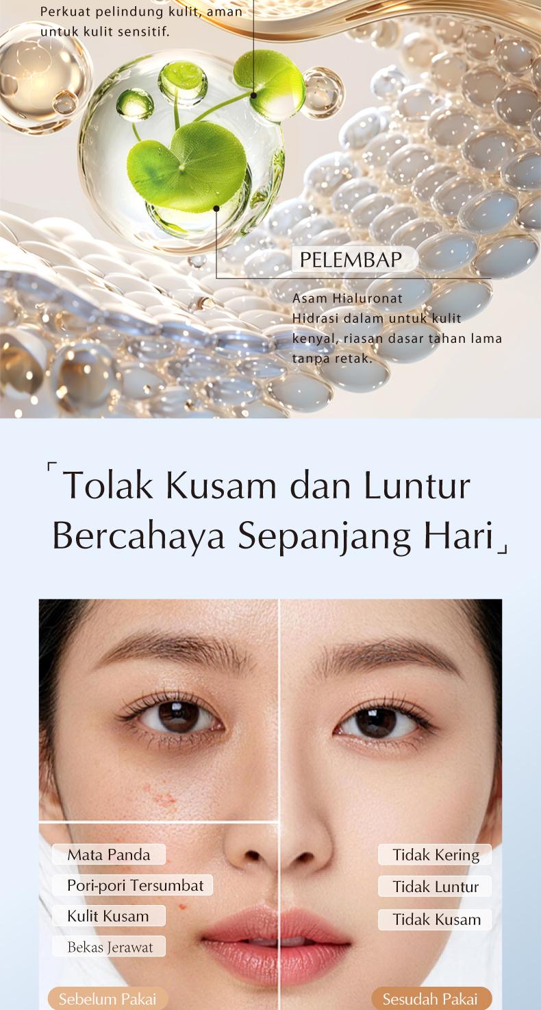 【BPOM】UKU BB Cream 6-in-1 Mencerahkan dengan Niacinamide Retinol Ekstrak Ginseng | Waterproof Tahan Lama Seharian Melembabkan Menutupi Noda Primer Wajah 30g 【BPOM】UKU BB Cream 6-in-1 Mencerahkan dengan Niacinamide Retinol Ekstrak Ginseng | Waterproof Tahan Lama Seharian Melembabkan Menutupi Noda Primer Wajah 30g