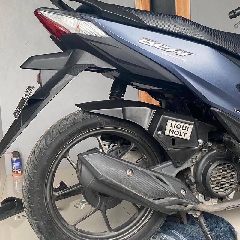 HUGGER KOLONG AIRBLADE ORIGINAL PNP BEAT/SCOOPY/GENIO DELUXE ANTI COAK COAK FILTER 2020up FREE EMBLEM+BREKET 1
