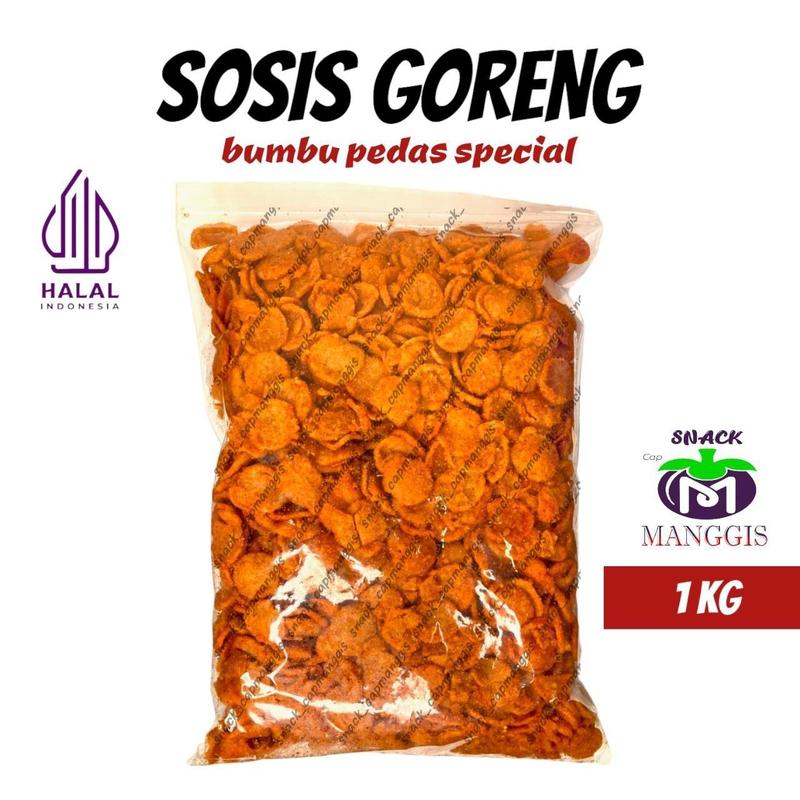 SOSRENG 1 KG Bumbu Special I Sosis Goreng Viral I Manggisraya I SOSGOR Pedas Nikmat Bahan Bawang Rempah Penyedap Cabai Laut Spices 1