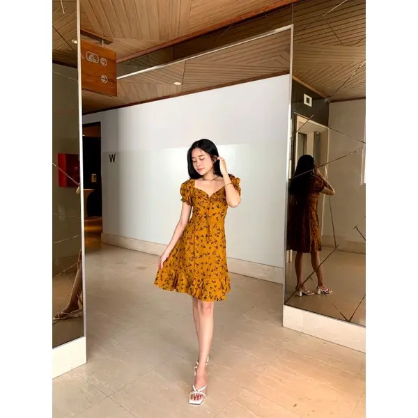 DRESS Cassandra - dress MIDI - dress hamil 4