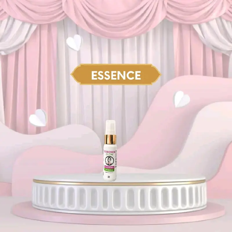 ESSENCE ONESBC GLOWING Semua Jenis Kulit wajah Mencerahkan Aging Pencerah Bopeng Hitam 0