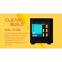 Gambar CASING CUBE GAMING EPIOM Tempered Glass/Mesh - Mid Tower mATX Tempered Glass/Mesh Case (Free 2x RGB Fan) dari Techno Computer Bali Kota Denpasar 5 Tokopedia