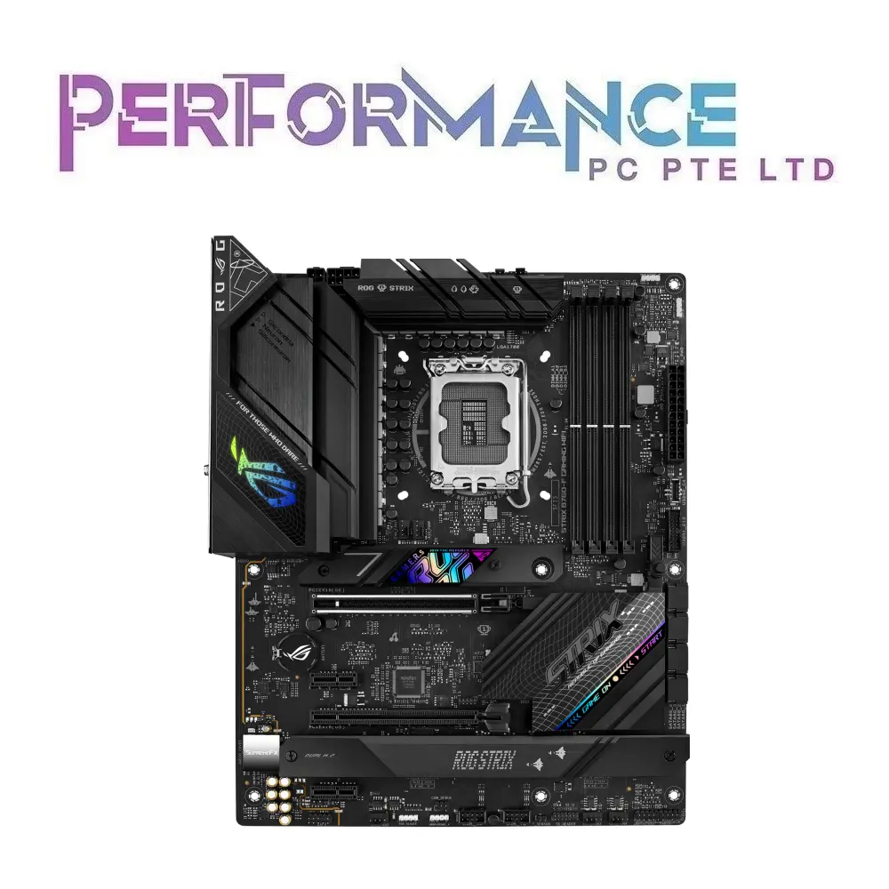 Asus ROG STRIX B760-F GAMING WIFI | B760F GAMING WIFI Motherboard (3 YEARS WARRANTY BY AVERTEK ENTERPRISES PTE LTD)