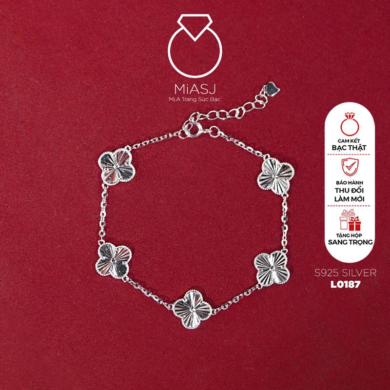 L0187 - Lắc tay nữ bạc Ý S925 cao cấp | MiASJ Mi.A Trang sức bạc