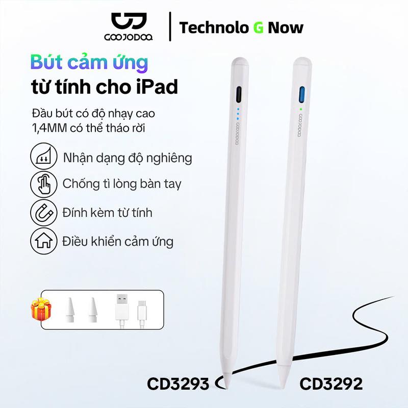 【GOOJODOQ*KOL/KOC】Bút cảm ứng từ tính cho IPAD, nhận dạng độ nghiêng, chống tì…