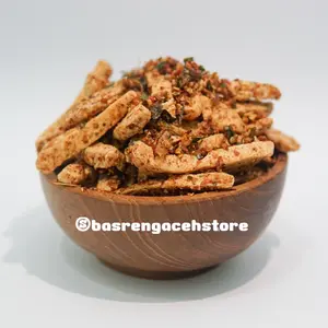 400gr Basreng Premium Stik Pedas Daun Jeruk | Basreng Aceh Store