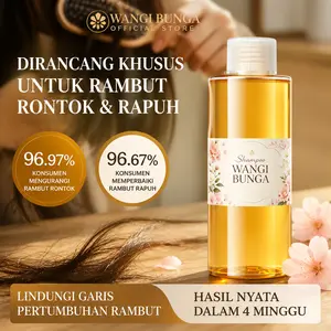 Rawat rambut dan kulit kepala dengan sampo herbal berkualitas, bahan alami tanpa zat kimia keras, menyehatkan akar rambut, aman untuk pemakaian jangka panjang dan bebas efek samping.