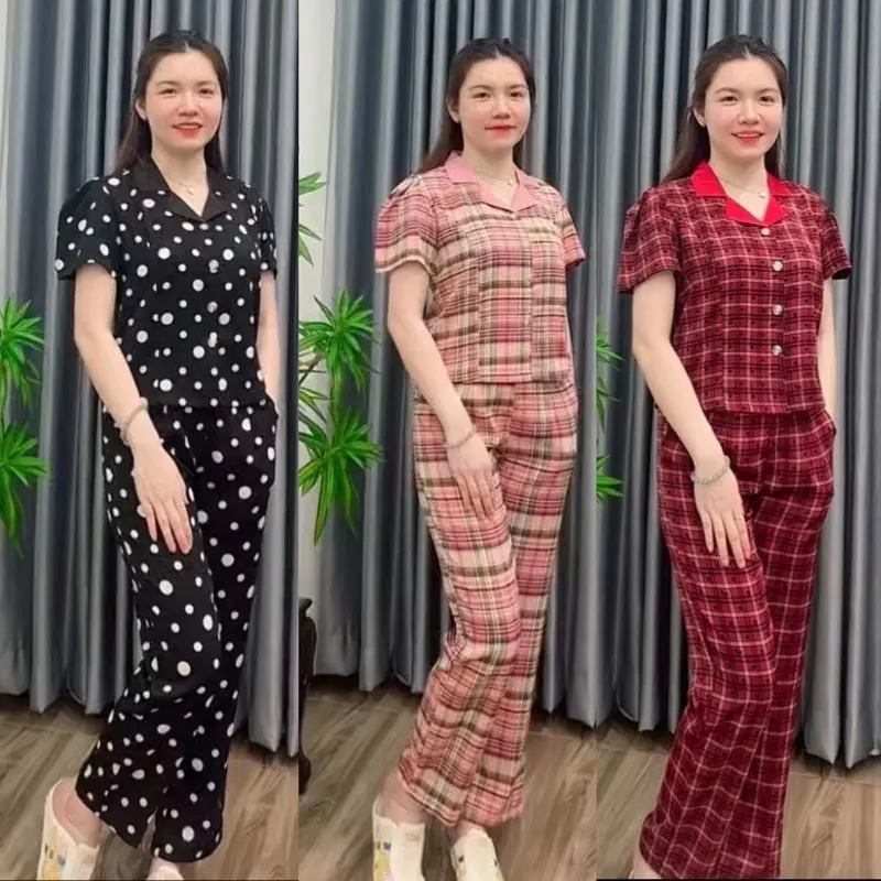 [Dài , Ống Nhỏ , Tay ] Sét Bộ Vest Thiết Kế Ống Nhỏ Có Tay Chất Liệu Mango Có Nhiều Hoa Văn Hoạ Tiết