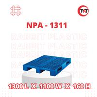 Gambar Rabbit Pallet Plastik NPA-1311 1300x1100x160 mm Beban 4000 kg PPBC dari Putra Alam Teknologi Kab. Bekasi 1 Tokopedia