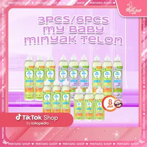 3PCS/6PCS Minyak Telon 150ml Bayi Kulit Menghangatkan Perut || My Baby Minyak Telon