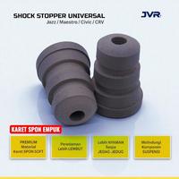 Gambar JVR Shock Stopper Universal As 12 14 16 20 25 28 Sepasang 2pcs Kanan Kiri Untuk Mobil Motorcycle Anti JEDAG JEDUG karet - AS 12 Tinggi 5cm dari JVR Official Store Kab. Cirebon 4 Tokopedia