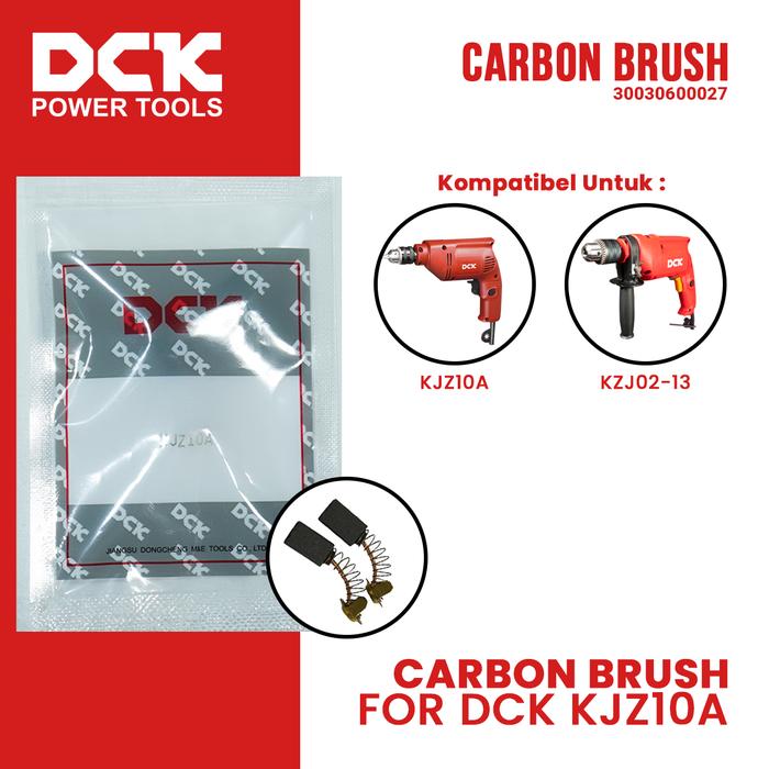 Gambar Carbon Brush/Arang untuk Bor KJZ/DJZ/AJZ10A dari DCK Power Tools Indonesia Kota Administrasi Jakarta Barat Tokopedia