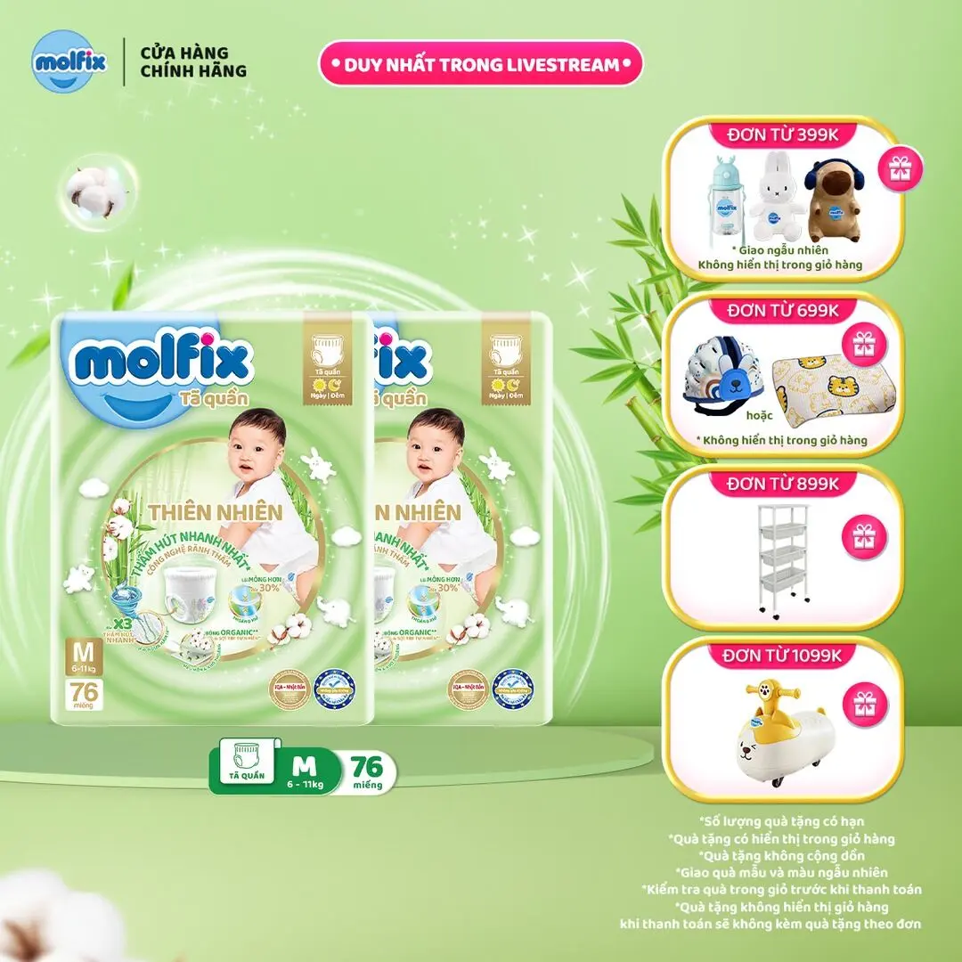 [Bao bì thay đổi theo từng đợt nhập hàng] M03-02 - BỘ 2 BỊCH TÃ QUẦN ULTRA SIZE M/L/XL/XXL [BAO BÌ MỚI] Cho Bé