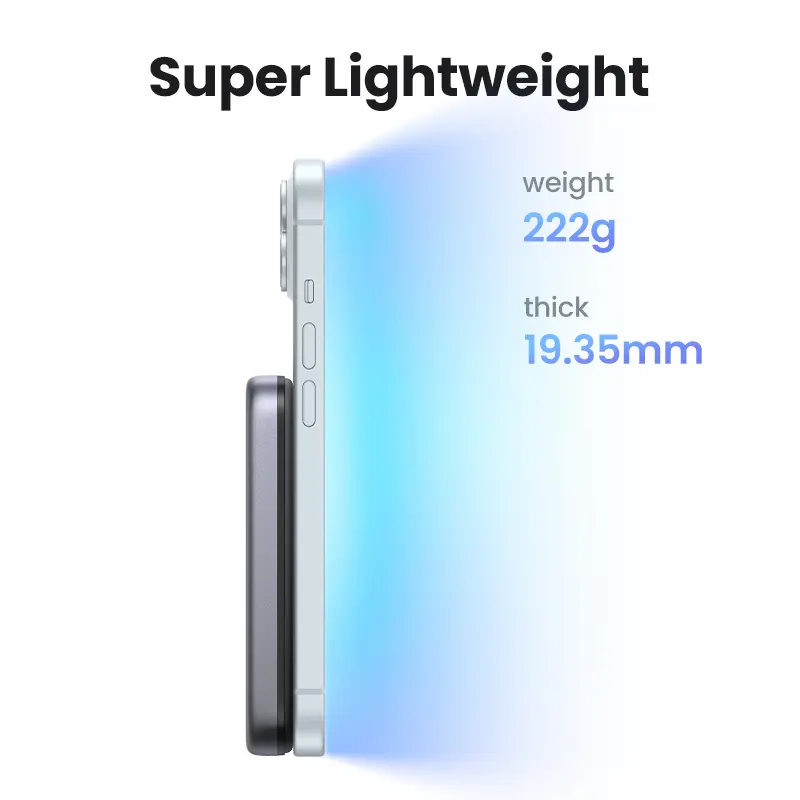 UGREEN Qi2 15W Sạc Nhanh Không Dây Từ Tính 10000mAh cho iPhone 16 Pro Max,powerbank 55135 3