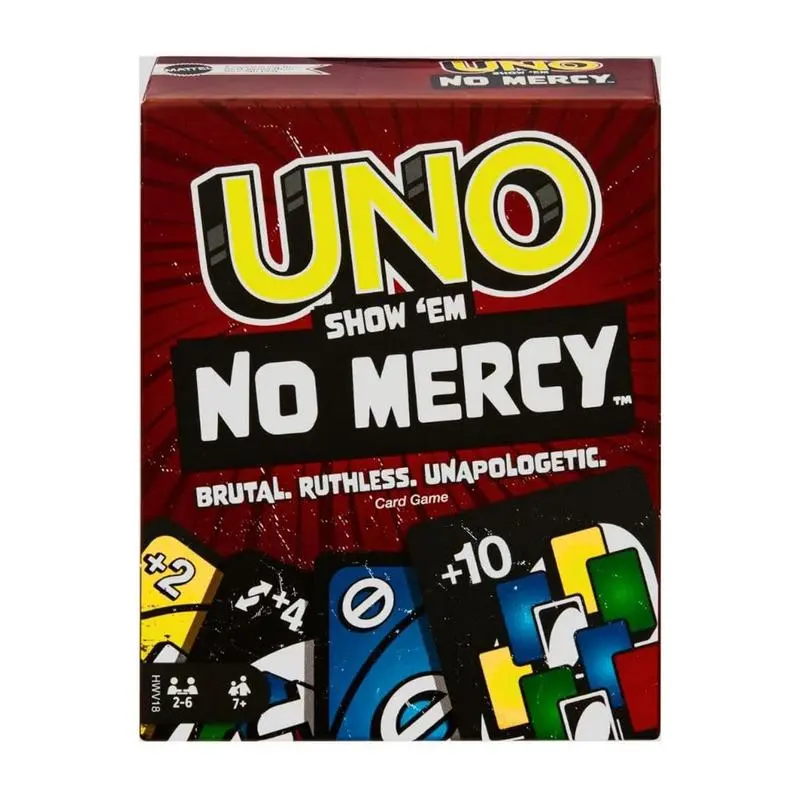 Permainan Kad Uno, Permainan Mattel, Tiada Kebimbangan, Sesuai untuk Umur 7 dan Ke Atas, Permainan Kad Berani, Permainan Kad Kebenaran Card Games