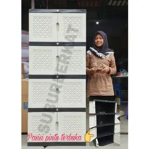 LEMARI PLASTIK LEMARI PAKAIAN DIAMOND JUMBO