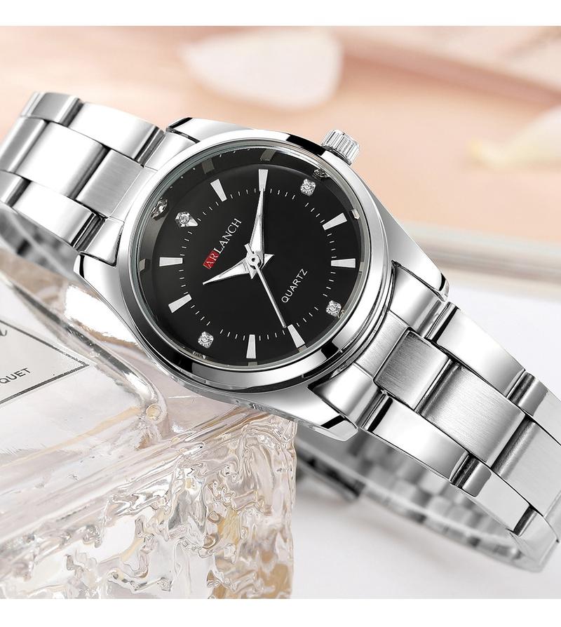 Product Introduction of ARLANCH Simple Korean Style Women's Watch Trend Quartz Waterproof Stainless Steel Watch 310 34