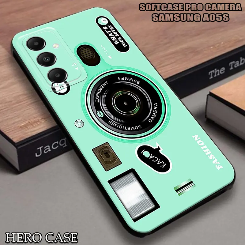 Case For SAMSUNG A05S - casing SAMSUNG A05S Kamera - Case Custom - Case Pro Camera - Softcase - Kesing - Hardcase Premium Glosy 2D - Softcase Glass - Softcase Glosy - Hero Case Cassing Silikon 5