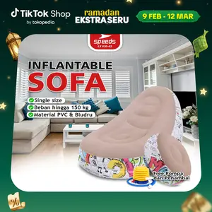 SPEEDS Sofa Angin Beanbag Lay Bag Squishy Jumbo Inflatable Indoor Sofa Tiup Angin Lazy Bag Outdoor 020-42