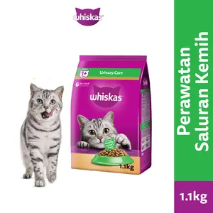 [SPECIAL LIVE] WHISKAS FUNGSIONAL URINARY 1.1KG | Whiskas Dry Fungsional Urinary Care | Makanan Kucing Special Care Dry Food