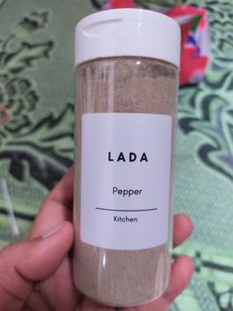 Product Review of DIBLIVING | Toples Bumbu Dapur 140ml PUTIH Aesthetic TABUR  BON CABE Lubang Besar & Lubang Kecil from n**a 2