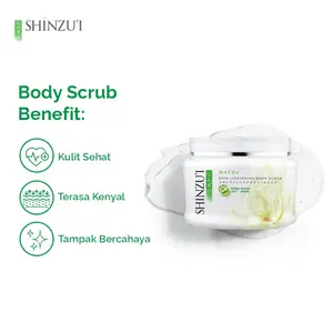 Shinzu'i Skin Lightening Body Scrub -110gr - 200gr - Lulur - Shinzui