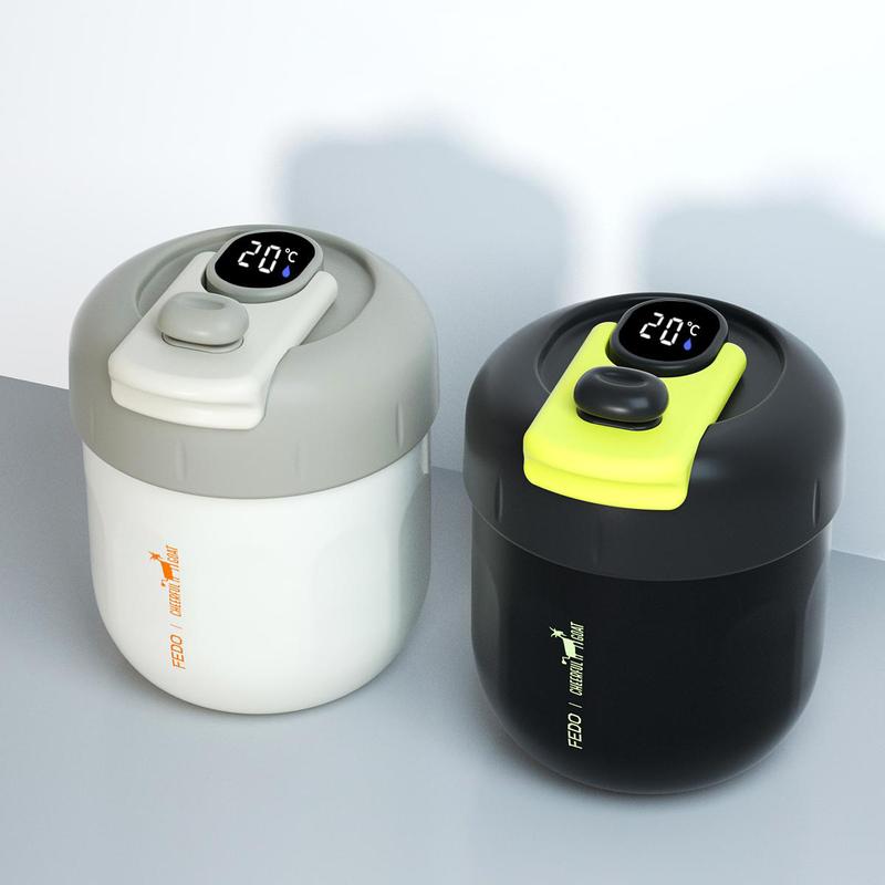 Ly giữ nhiệt hiển thị nhiệt độ thông minh giữ ấm và lạnh, quà tặng độc đáo mang đi khắp nơi thiết kế thời trang dùng được cho cả nam và nữ bình giữ