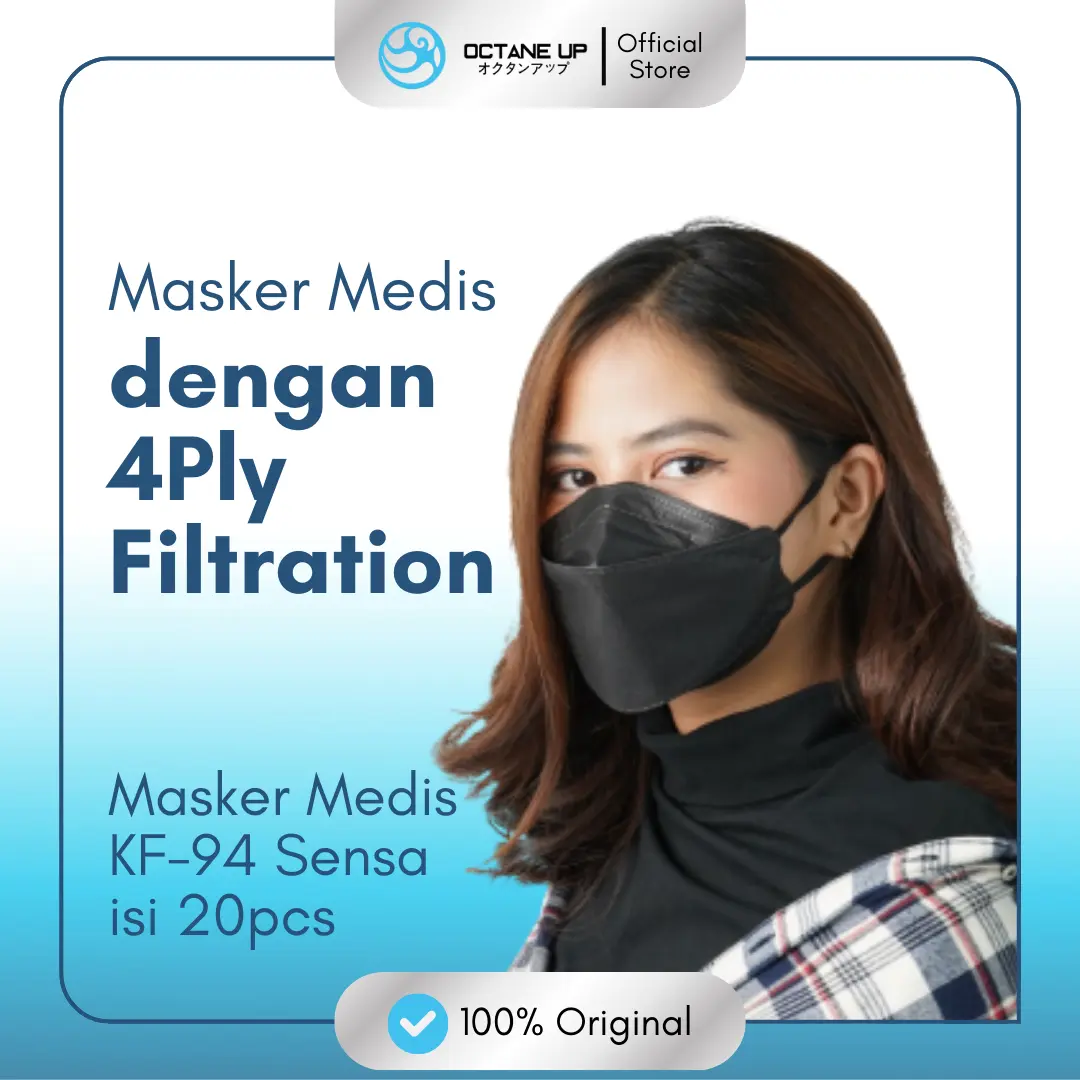 Masker Medis Kf94 Sensa 1 Box Isi 20 pcs
