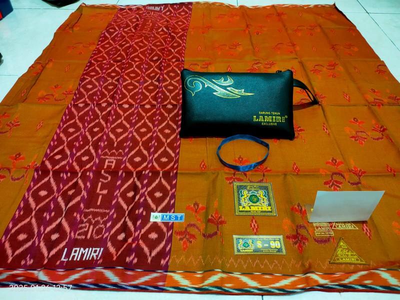 Product Introduction of Sarung Lamiri MST Mercerized - Baju Muslim Katun Hitam Dewasa - Pria, Wanita, Motif, Batik, Santri, Bali 7