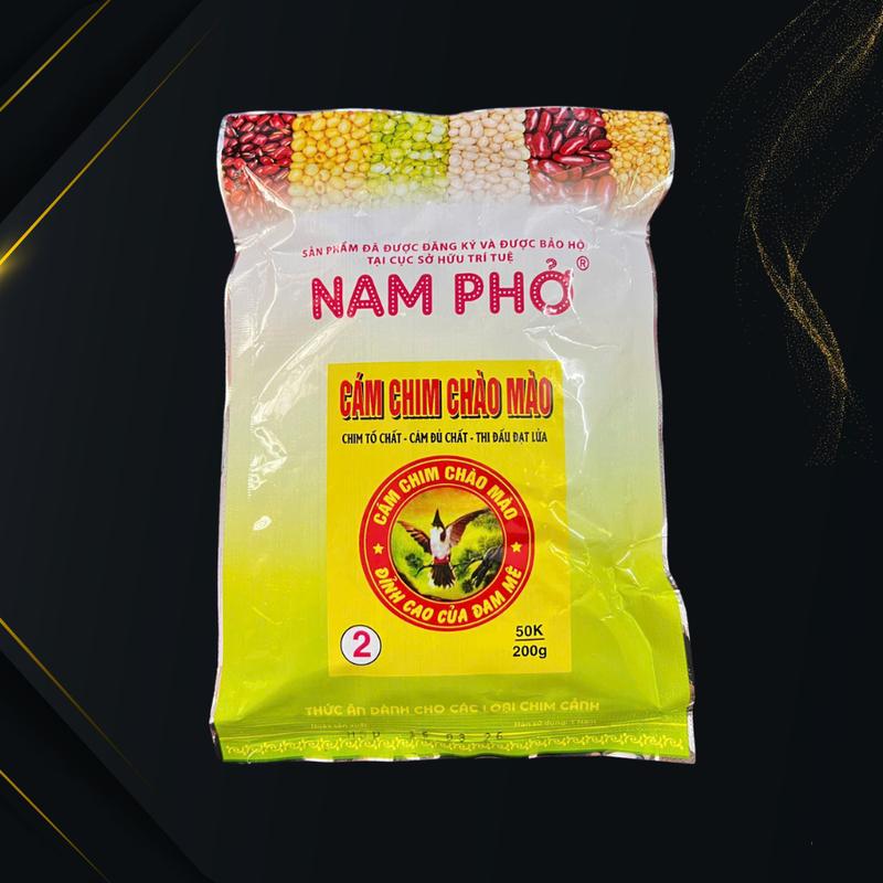  Cám Chào Mào Nam Phở Số 2 Gói 200g - Thức Ăn Cho Chim Cảnh 