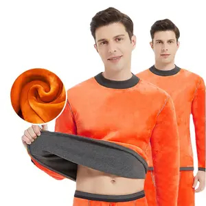 Setelan Pakaian Dalam Pria Tebal Berbulu | Thermal Wear Premium Hangat Maksimal | Size M–3XL