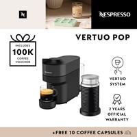 Gambar Nespresso Vertuo Pop Coffee Machine Black with Aeroccino3 (Mesin Kopi) dari Nespresso Official Store Kab. Bogor 1 Tokopedia