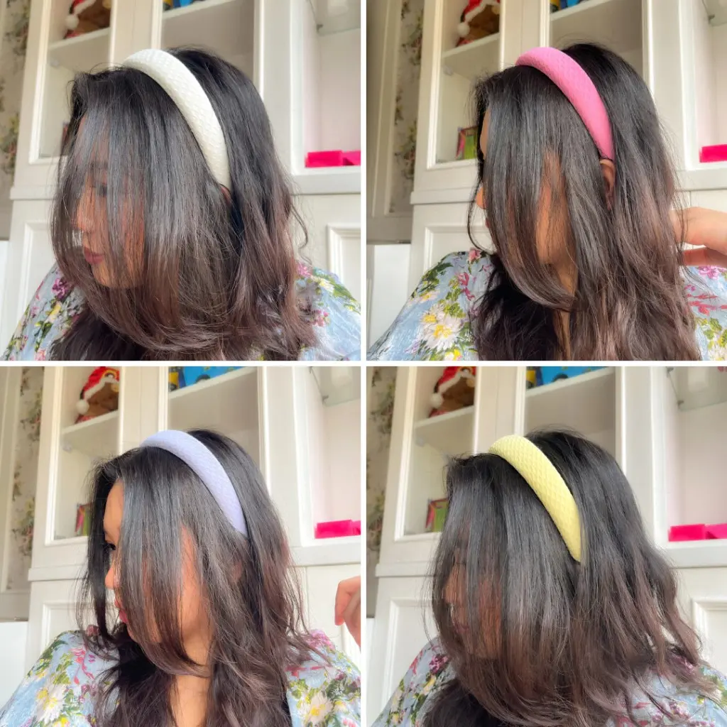 Bando Pastel Pink Ungu Korean Head Band / Bando Korea Premium Estetik / Bandana Lucu / Aksesoris rambut Warna lucu / Bando Coquette Cottagecore Fairy
