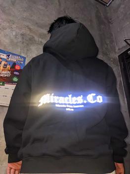 Product Review of AETN - Balaclava Hoodie Zipper Boxy Miracles Black 375gsm Reflektif from v**y 0