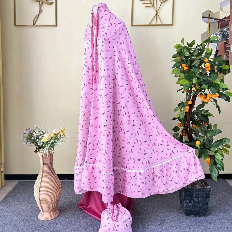 AFD | Mukena Daily Super Jumbo Rayon Motif BB maksimal 150 TB 180 Super Adem Free Tas Cantik 5