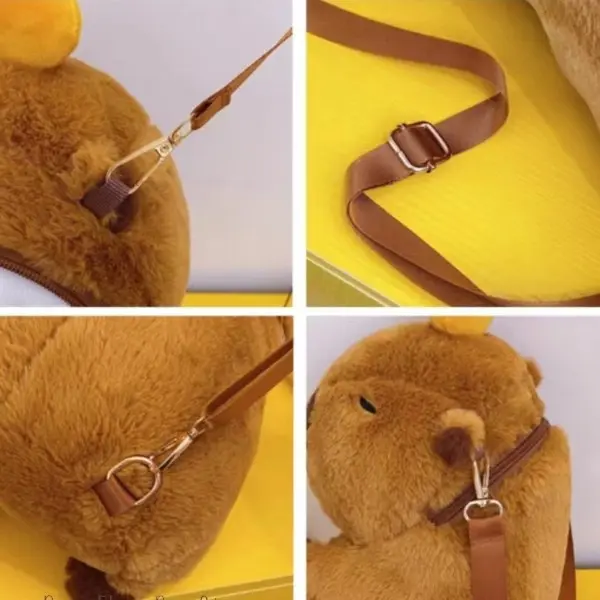 Tas ransel wanita backpak capybara tas beruang lucu tas ransel capybara lucu tas wanita import terbaru tas capybara Backpack 6