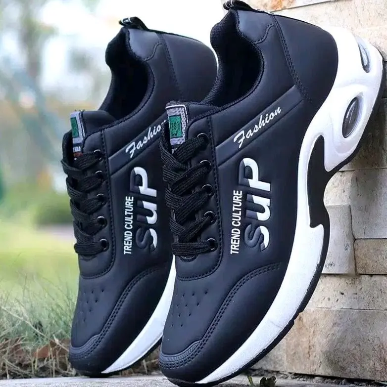 Sepatu Sneakers Pria Sup  Casual Putih Hitam Musim panas Musim dingin Kasual Shoes Merah 2