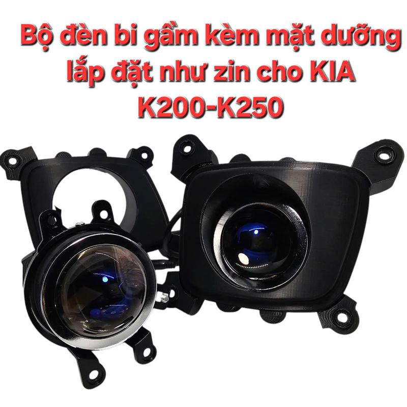 COMBO 2 ĐÈN BI GẦM KÈM MẶT DƯỠNG Lắp đặt tại nhà không cần chế cháo CHO DÒNG KIA K200-K250