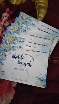 Product Review of [100PCS] CETAK UNDANGAN DIBAWAH 200PCS DAN REPEAT ORDER | UNDANGAN PERNIKAHAN ELEGANT CUSTOM | UNDANGAN PERNIKAHAN MURAH MEWAH | CETAK UNDANGAN UNDUH MANTU | UNDANGAN PERNIKAHAN PAKAI FOTO from S**a 0